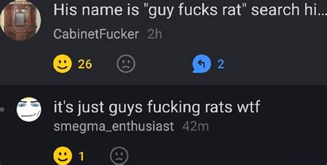 dude fucks rat|Guy Fucks Rat Gay Porn Videos